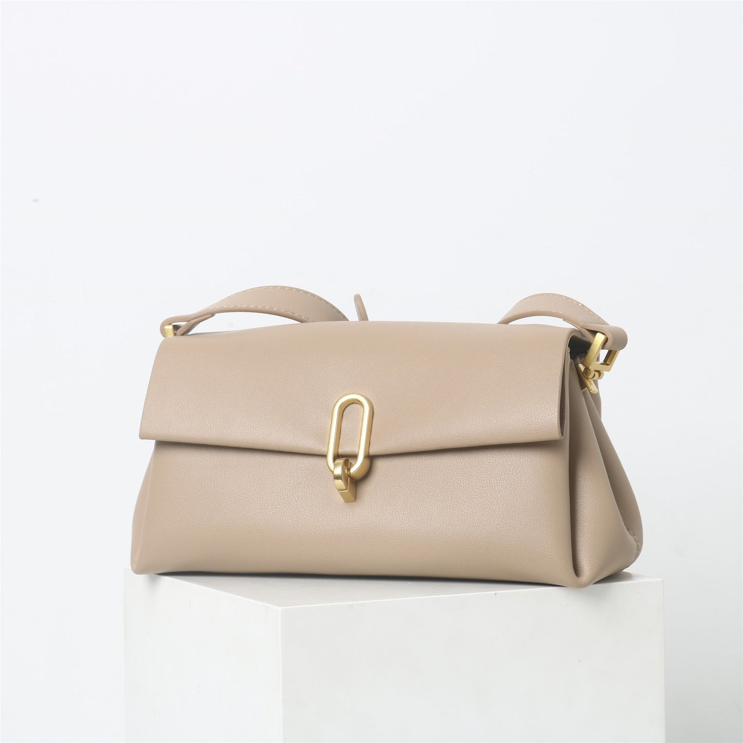Womens Large Volumn Leather Cross Body Shoulder Bag