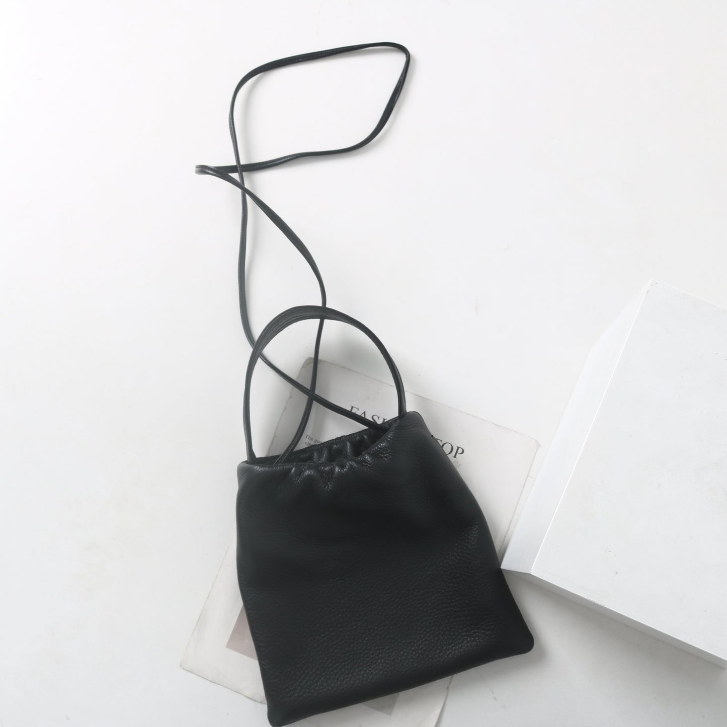 Womens Leather Hobo Shoulder Bag