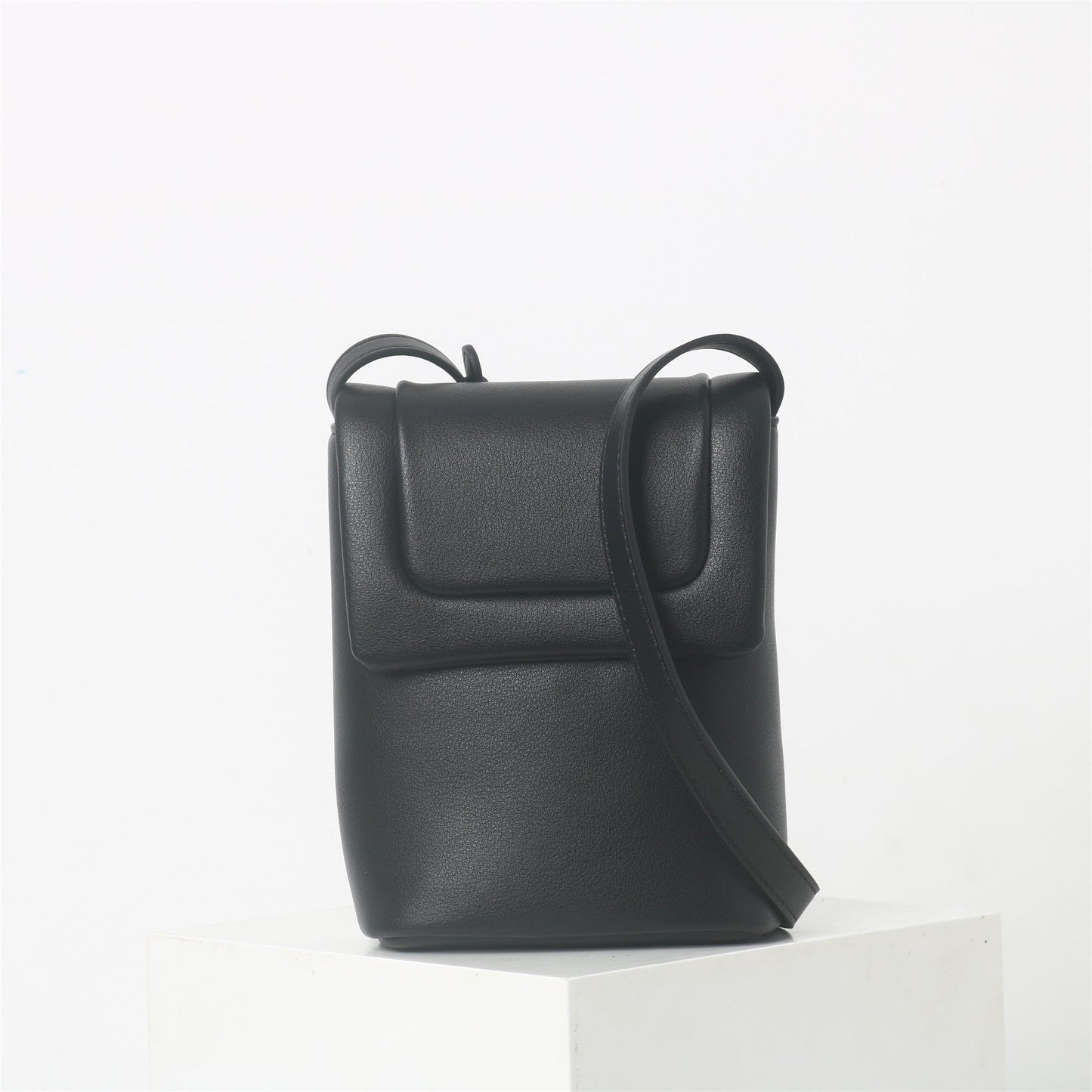 Womens Leather Phone Handle Bag