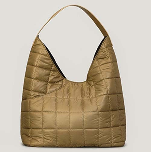 Nylon Quilted Hobo Underarm Bags