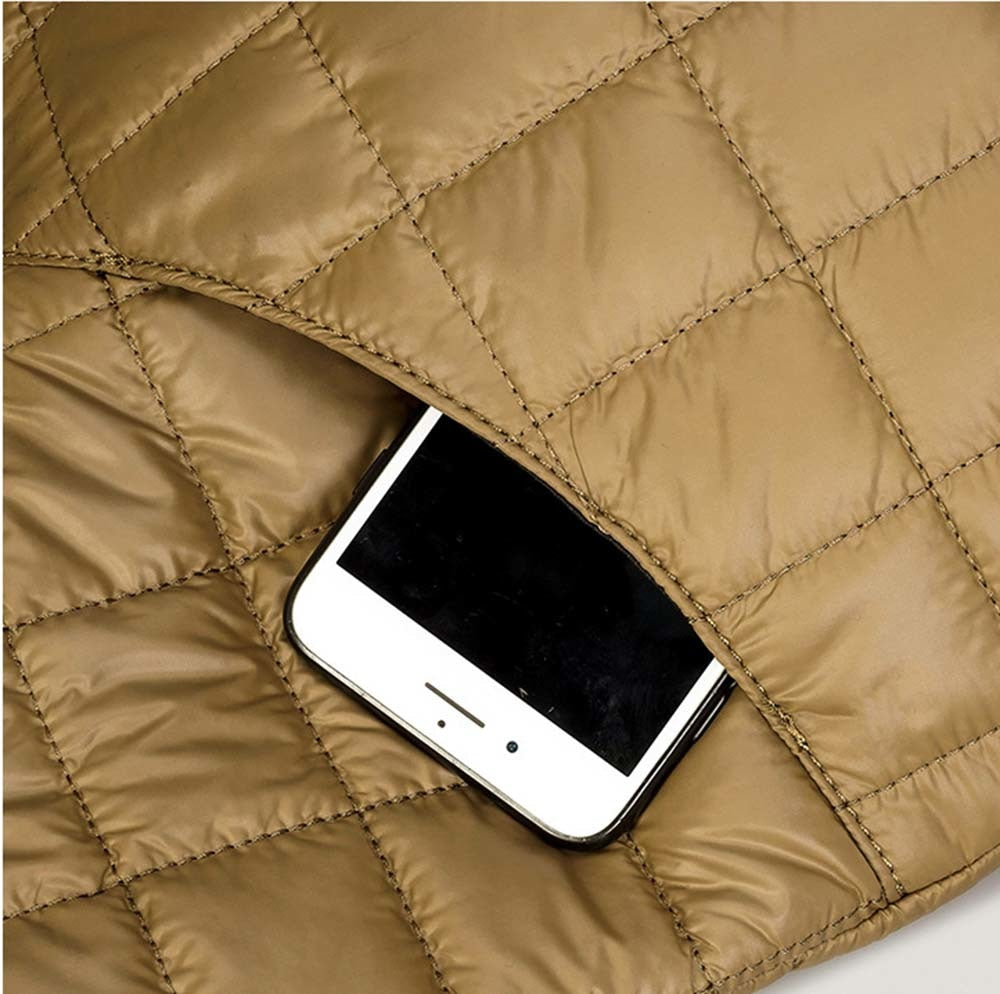 Nylon Quilted Hobo Underarm Bags