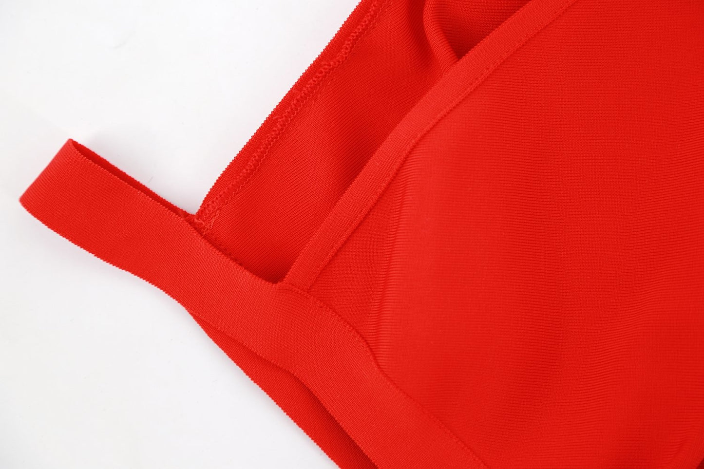 Winnal Celebrity Party Bandage Dress Women Red Sleeveless One-Shoulder Sexy Split Maxi Long Vestidos