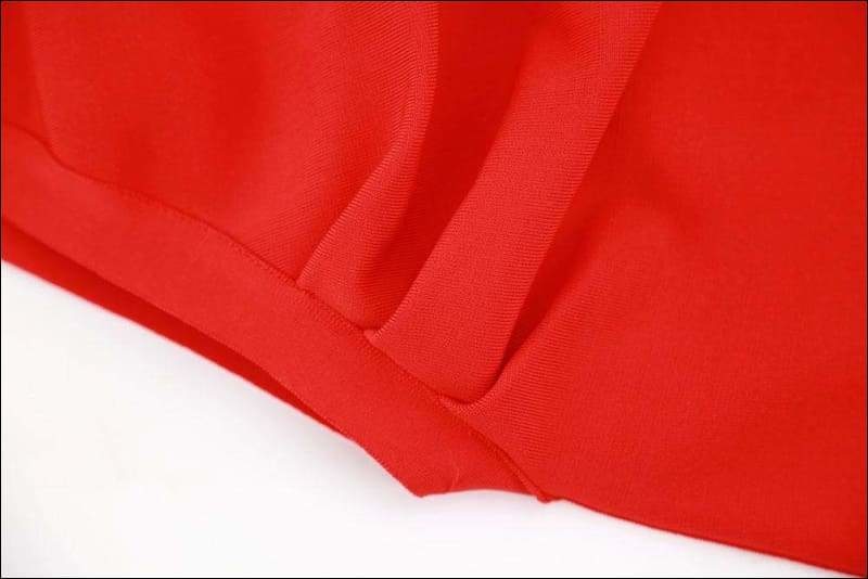 Winnal Sexy One shoulder Side slit Long Dress Vstidos Beach Party Club Bodycon Red