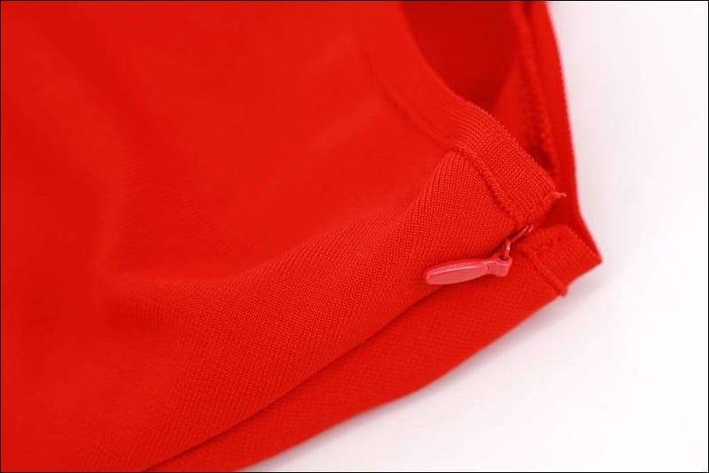 Winnal Sexy One shoulder Side slit Long Dress Vstidos Beach Party Club Bodycon Red