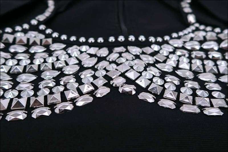 Winnal Studded Bodycon Dress