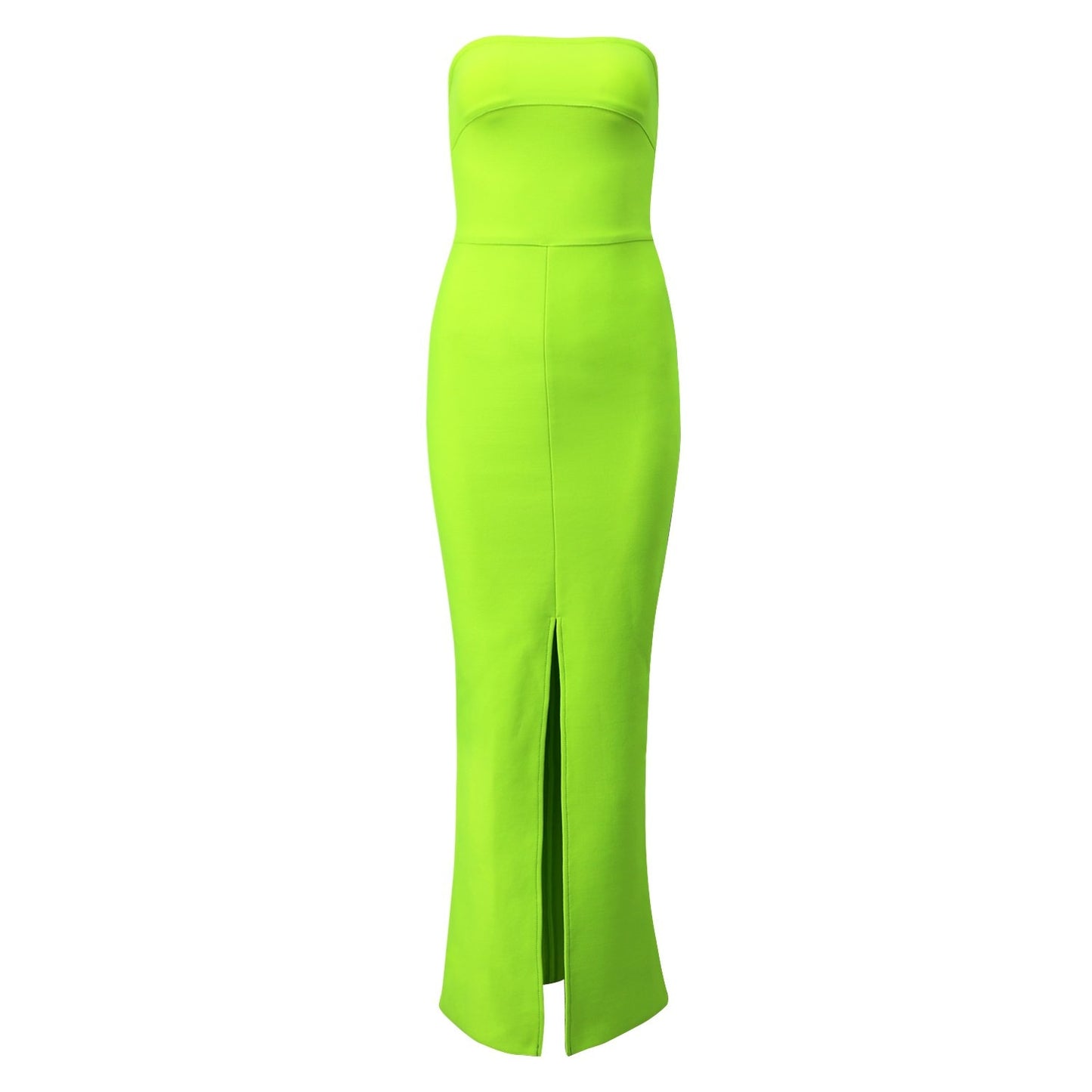 Winnal Womens Apple Green Off Shoulder Bandage Bodycon Dress
