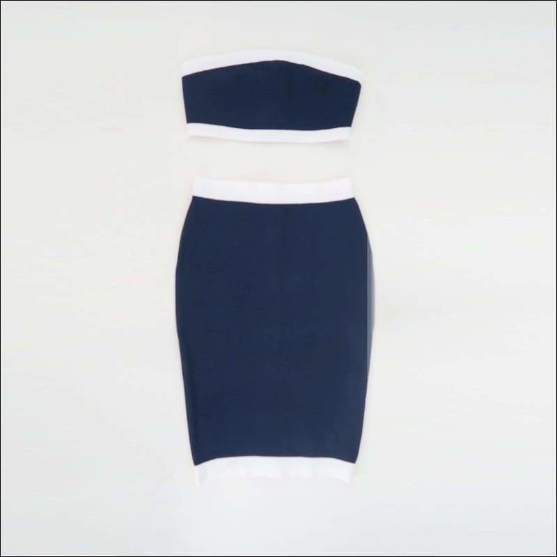 Winnal Women’s Sexy Off Shoulder Halter Wrapped Chest Top & Party Club Wear Bodycon Dress