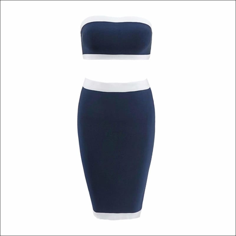 Winnal Women’s Sexy Off Shoulder Halter Wrapped Chest Top & Party Club Wear Bodycon Dress