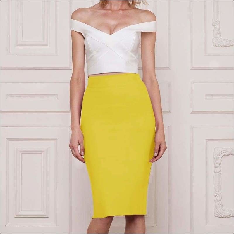 Winnal Women’s Stretch Bodycone Pencil Skirt
