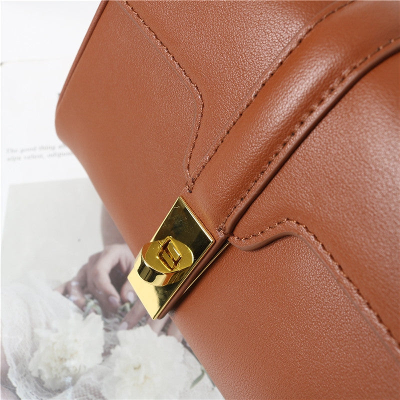 Womens Calfskin Leather Phone Cross Body Shoulder Bag