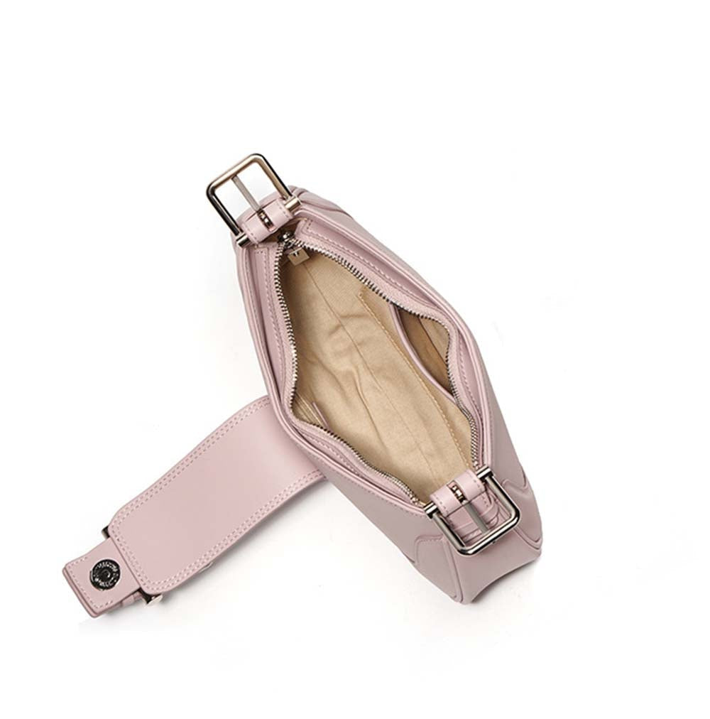 Womens Calfskin Leather Underarm Shoulder Bag