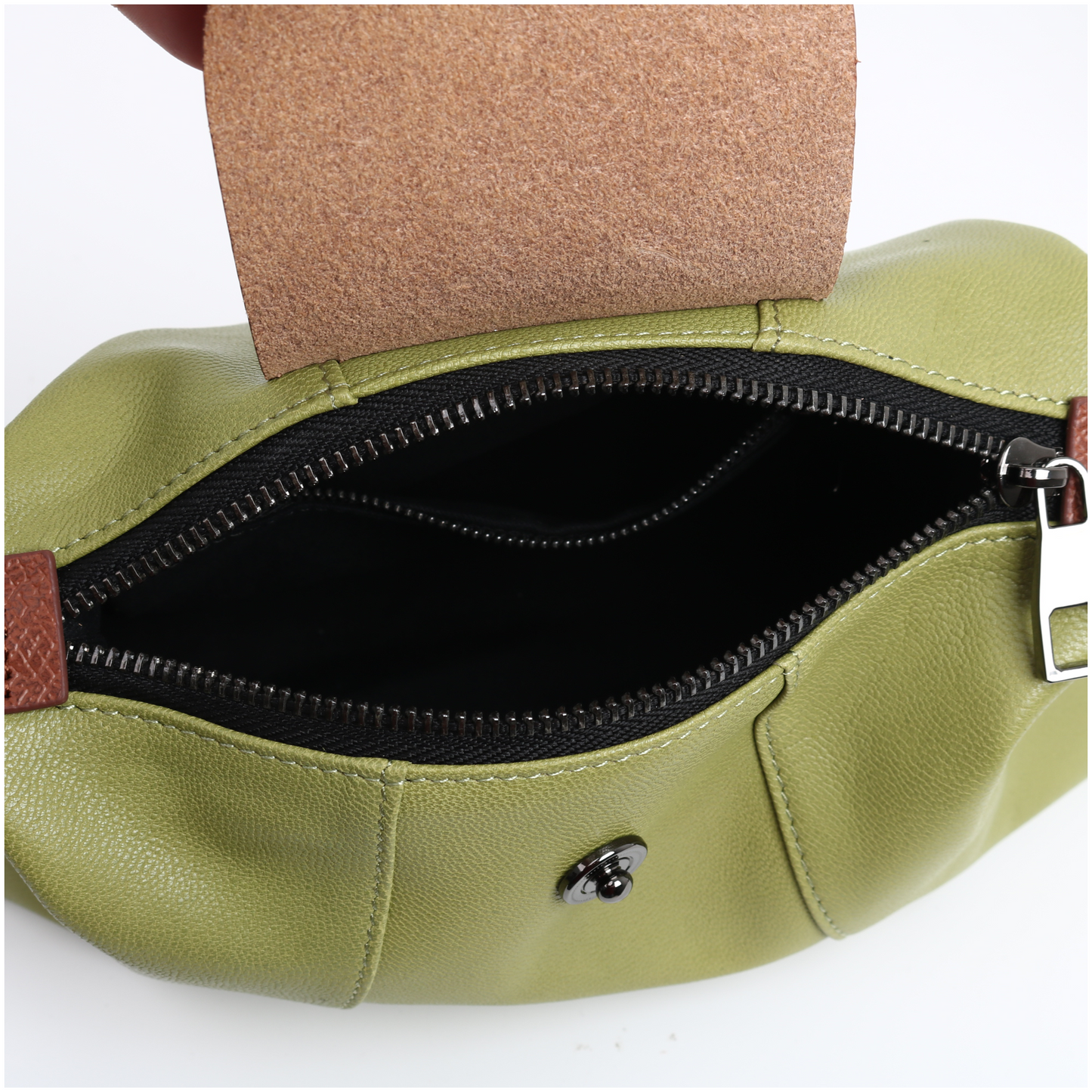 Womens Fashion Leather Underarm Bags