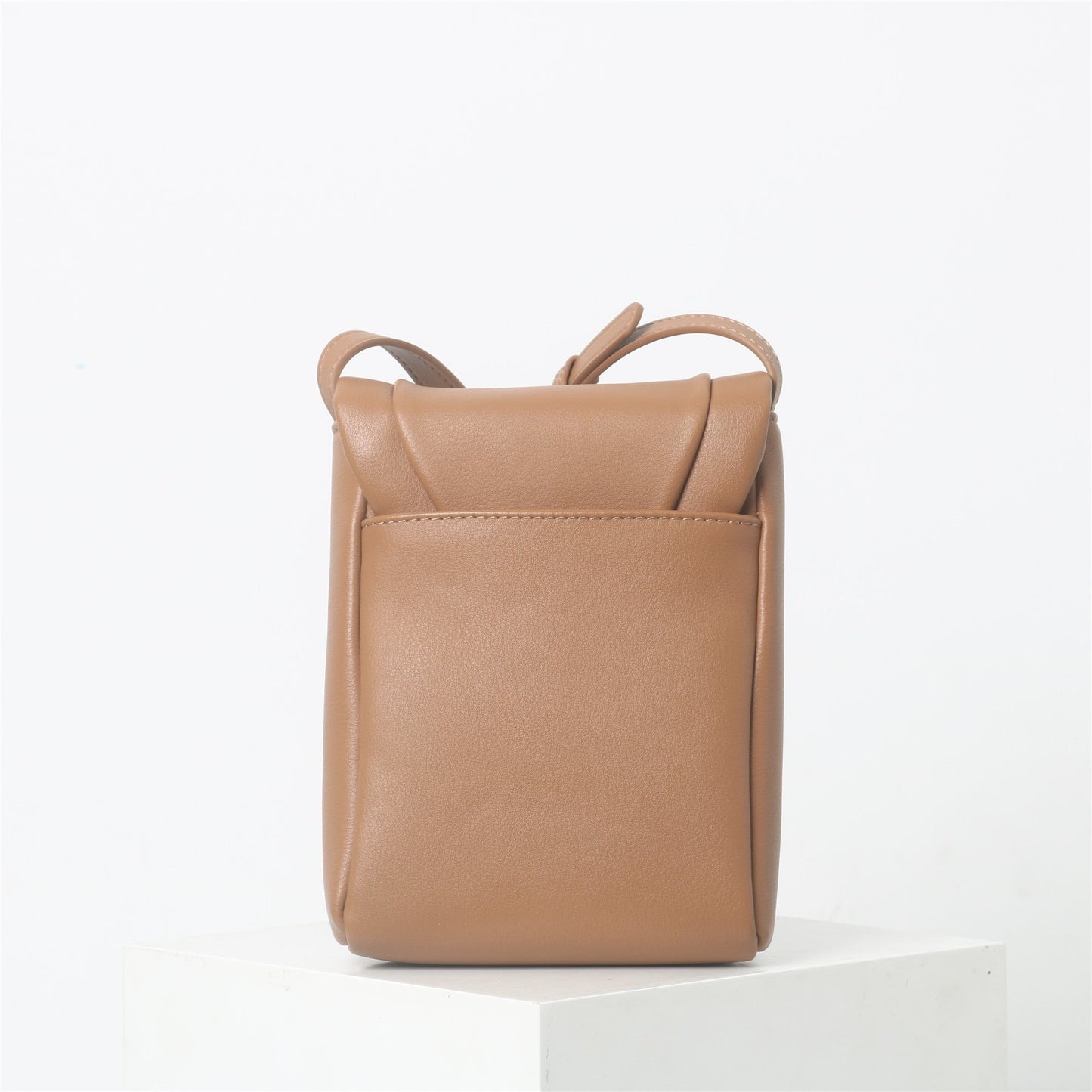Womens Leather Phone Handle Bag