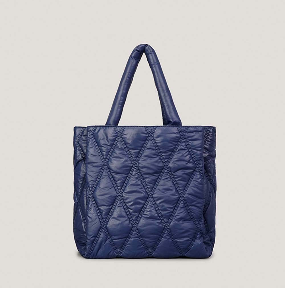 Large Puffer Padded Tote Bag