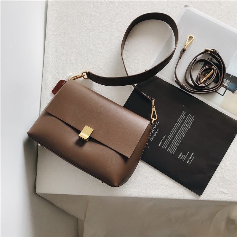 Leather Flap Small Case Shoulder Bag