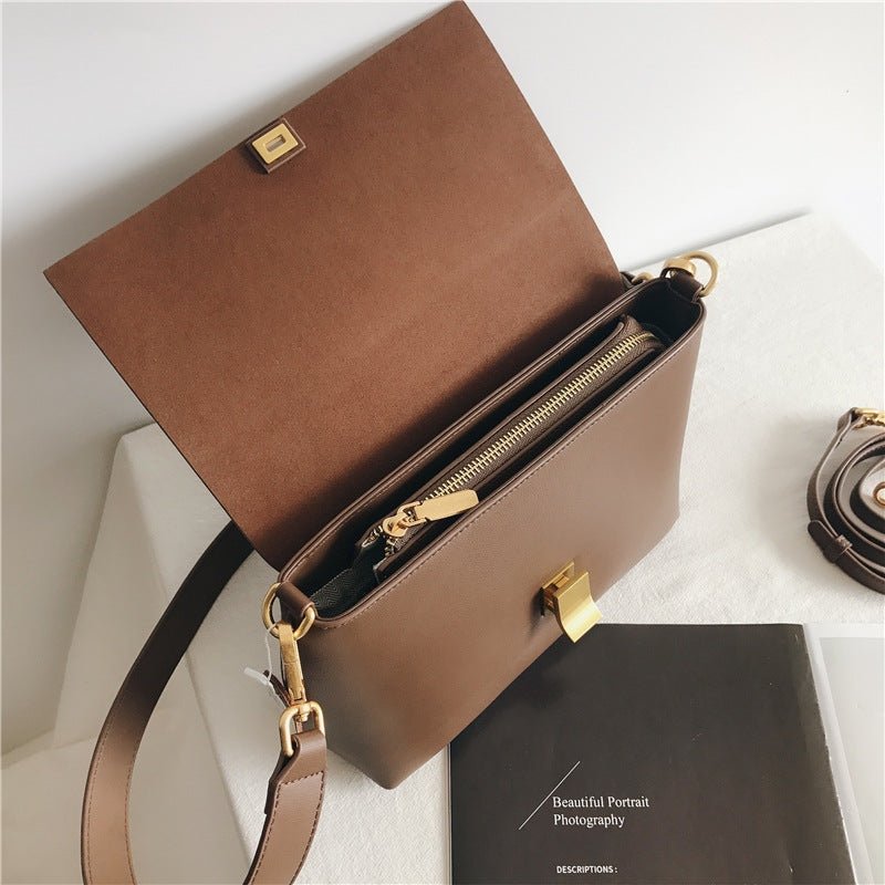 Leather Flap Small Case Shoulder Bag