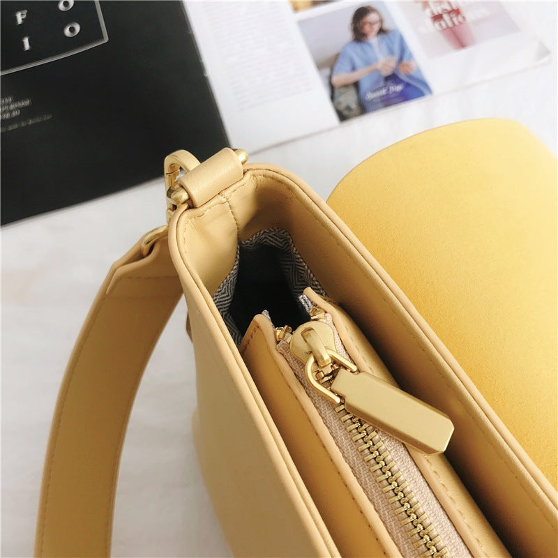 Leather Flap Small Case Shoulder Bag