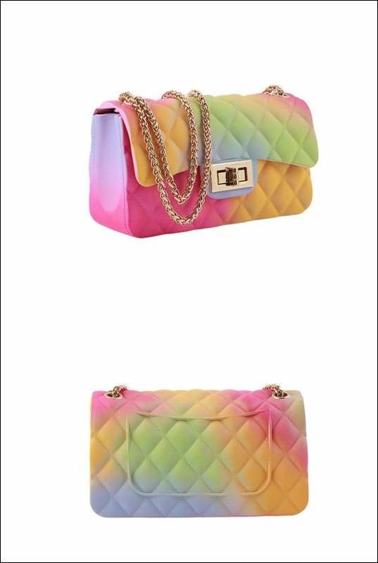 Rainbow Jelly Shoulder Bag