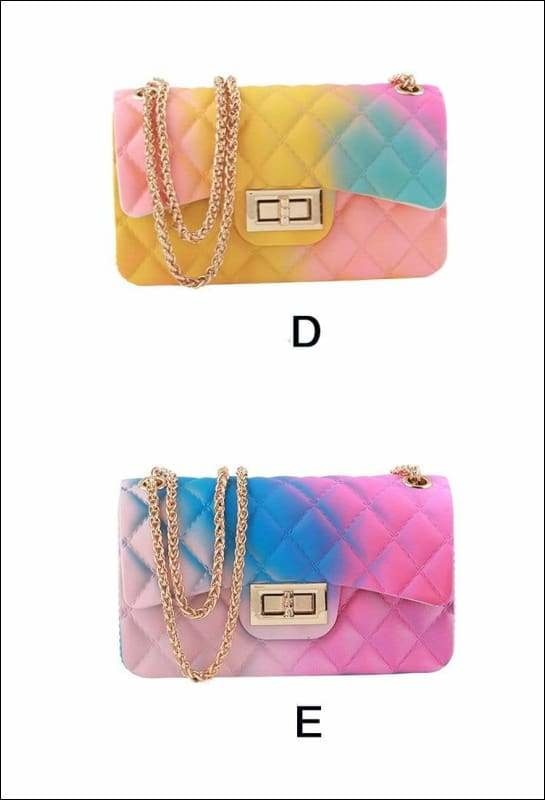 Rainbow Jelly Bag – FreedomandfaithjewelryLLC