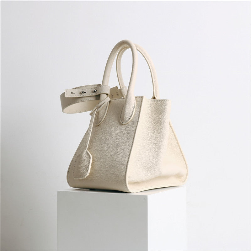 Small Leather Bucket Bag