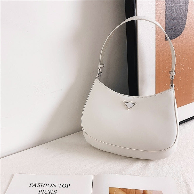 Small leather Underarm Shoulder bag