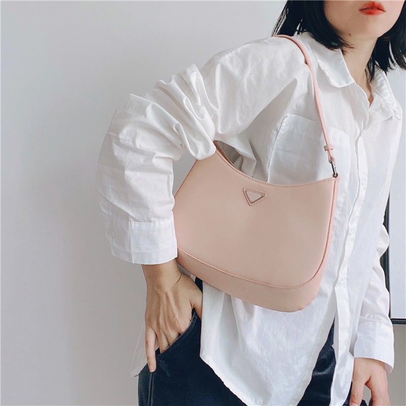 Small leather Underarm Shoulder bag