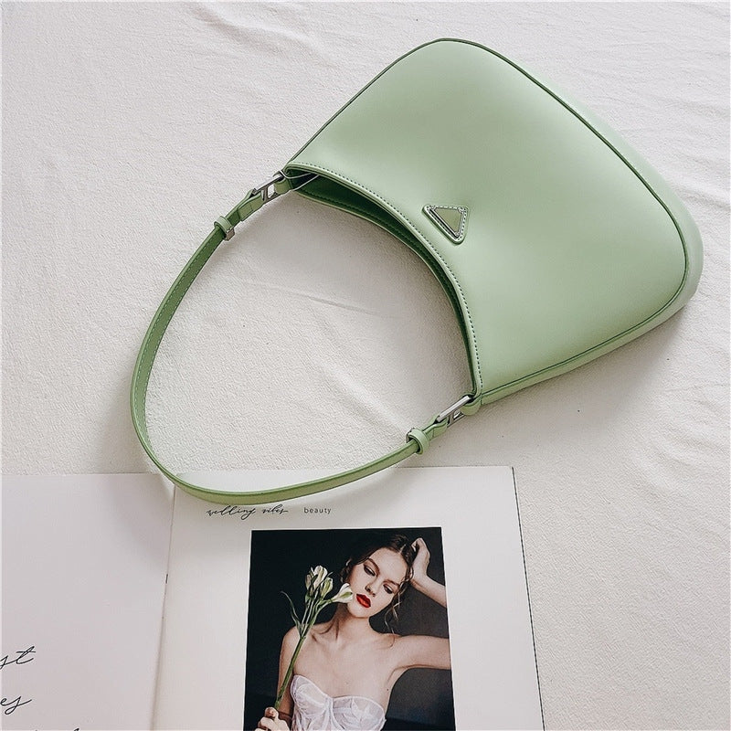 Small leather Underarm Shoulder bag