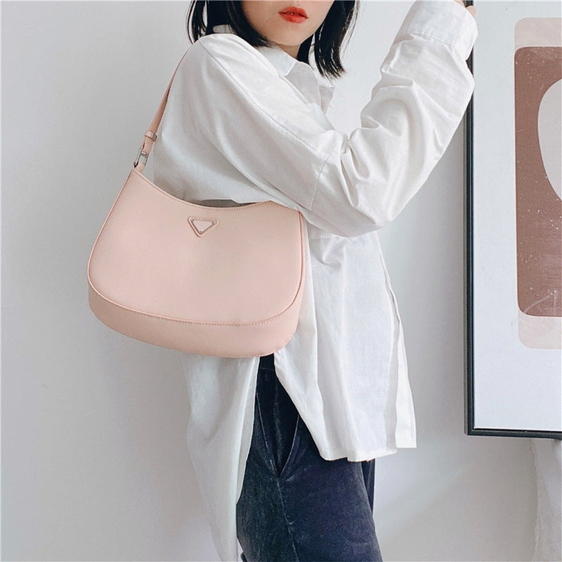 Small leather Underarm Shoulder bag