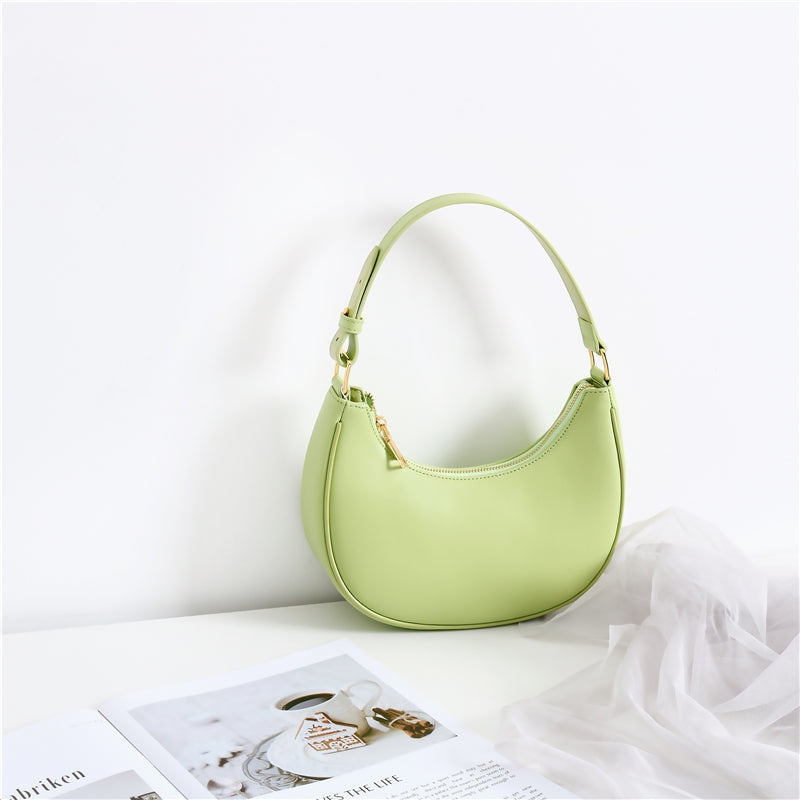 Small Moon leather shoulder bag