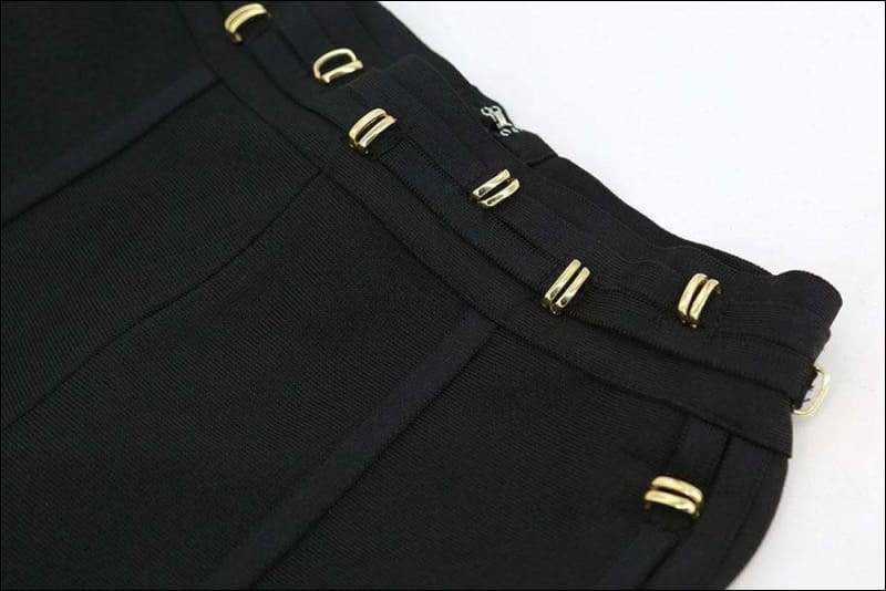 Winnal New Fashion Women Casual Bandage Skinny Pants High Waist Stretch Pencil Trousers