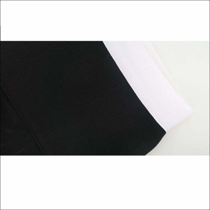 Winnal Sexy Long Sleeve Transparent Top Skirt 2pcs Set Patchwork Bodycon Celebrity Bandage Slim Cut Clubwear