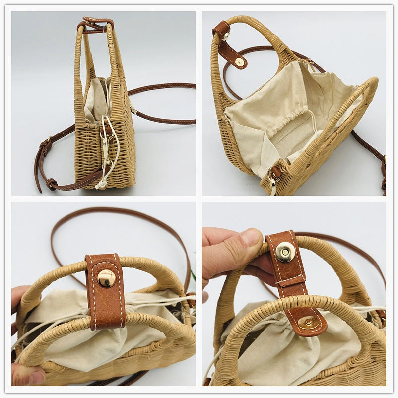 Women’s Bamboo Top-Handle Bags