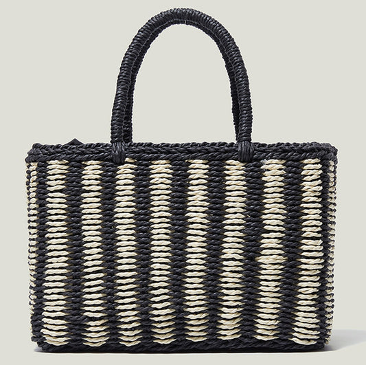 Women’s Interwoven Raffia Tote Bag