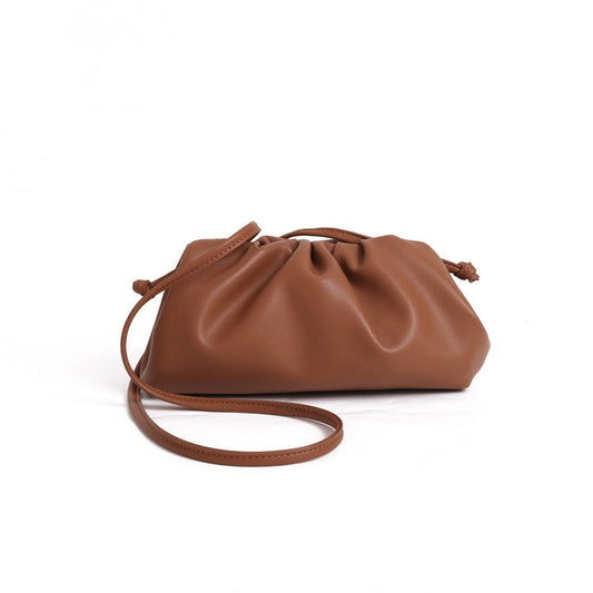 Womens Shoulder Pouch Dumpling Crossbody Bag Cloud Handbag Small