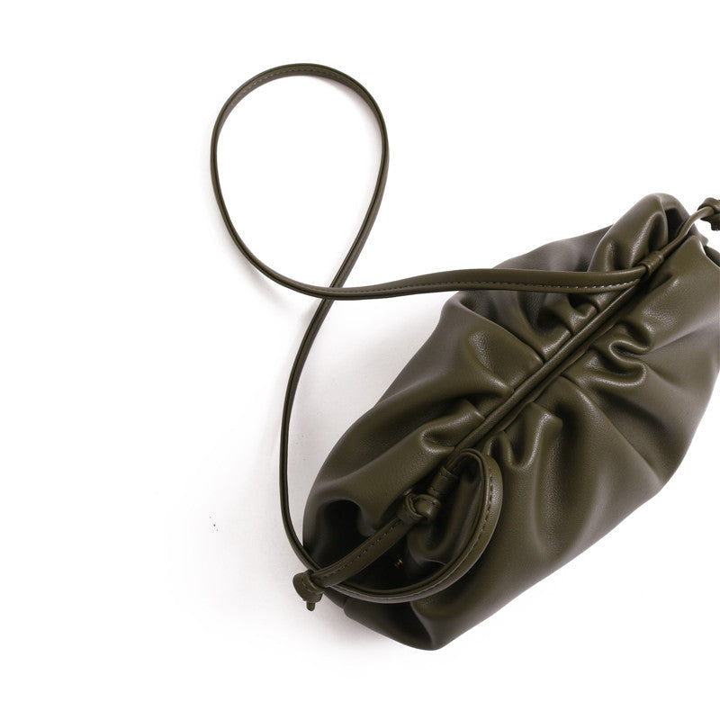 Womens Shoulder Pouch Dumpling Crossbody Bag Cloud Handbag Small